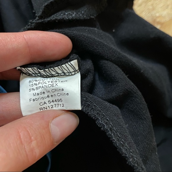 Miss Nikky Cat Artwork Tunic, Long Shirt, Mini Dress. Faux Leather 3/4 Sleeves - Picture 14 of 16